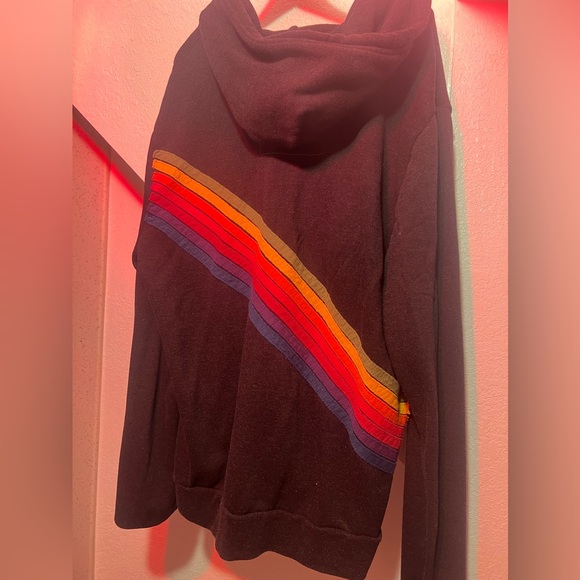 Aviator Nation Disco 7 Stripe Hoodie - Picture 5 of 5